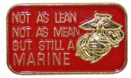 Us Marine Corps Not As L EAN Not As M EAN Lapel Pin Or Hat Pin - Veteran Owned Bus - £4.35 GBP