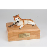 Husky, Red/White Stand Pet Cremation Urn Available in 3 Diff. Colors &amp; 4... - £133.39 GBP+