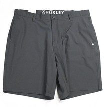 NEW Hurley 40 x 9&quot; Black Stretch Tech Hybrid Shorts - £27.32 GBP