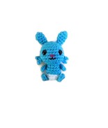 Jack the Rabbit pocket size, Sago Mini babies, crochet doll, amigurumi - $21.78