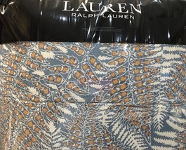 Ralph Lauren Hadley Fern Reversible 3pc F/QUEEN Duvet Set Blue Mul Bnip $300 - £142.43 GBP