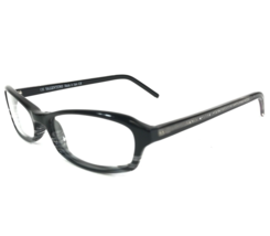 Valentino Petite Eyeglasses Frames V5504/STR 0NDG Black Grey Horn 49-16-135 - $74.67