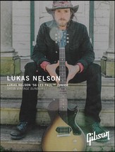 POTR Lukas Nelson &#39;56 Gibson Les Paul Junior guitar model advertisement print ad - £3.03 GBP