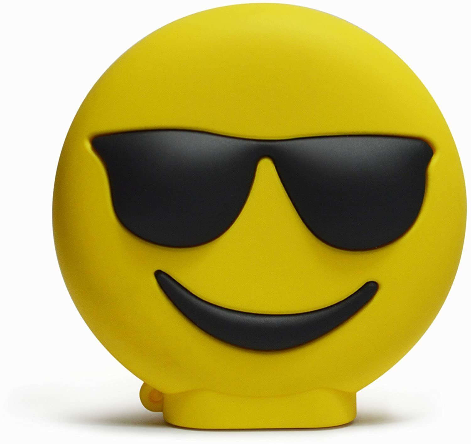 Portable Charger by Urbano Design Funnny External Battery Emoji Sunglasses - £12.46 GBP