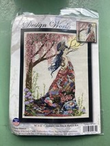 Design Works Counted Cross Stitch Kit 16&quot;X22&quot;-Queen of Silk (14 Count) New - $26.18
