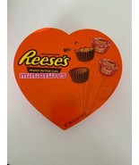 Reese&#39;s Peanut Butter Cups Miniatures In Heart Shaped Box! RARE - $22.87 CAD