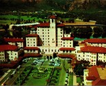 Panorama Of Broadmoor Hotel Pike&#39;s Peak Colorado CO 1957 Chrome Postcard A4 - $2.92