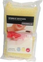 Yellow Casabella Sparkle Sponges - $5.95