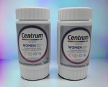 *2* Centrum Silver Multivitamins for Women 50+ 65 Caps Exp 06/2025 - £17.07 GBP