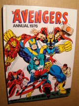 Uk Edition Annual - Avengers 1976 *NM- 9.2* *Rare* Hardback Thor Giant Man - £51.04 GBP