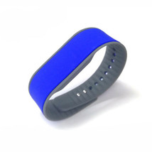 125KHz EM4100 ID Blue Wristband wrist strap fitness sauna wrist access c... - £22.61 GBP