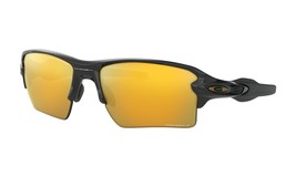 Oakley Flak 2.0 Xl Polarized Sunglasses OO9188-9559 Polished Black W/ Prizm 24K - £102.86 GBP
