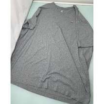 Psycho Bunny Men T Shirt V Neck Pima Cotton Heather Gray Short Sleeve XX... - $24.72