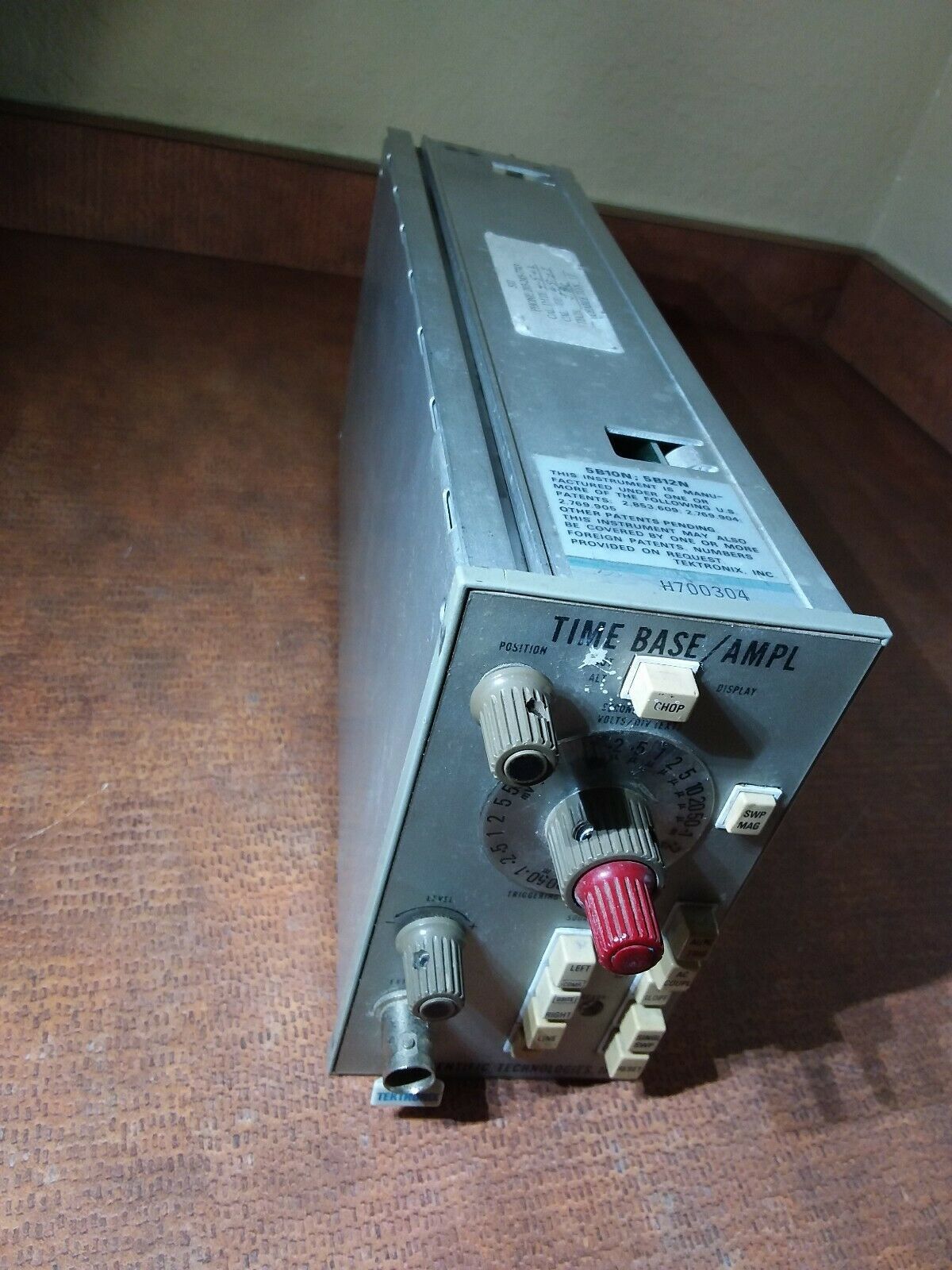 Tektronix ScientificTechnologies Inc STI Time Base Amplifier 5B10N 5B12N - $54.65