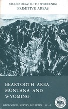 Mineral Resources of the Beartooth Primitive Area, Montana and Wyoming - £11.74 GBP