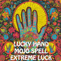 50x-200x COVEN LUCKY HAND MOJO EXTREME LUCK BOOSTER MAGICK ALBINA Witch Cassia4  image 2