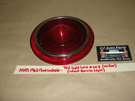 NOS/NORS 1962 FORD GALAXIE TAIL LIGHT LENS (WITHOUT REVERSE LIGHT) #002 - $24.74
