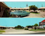 Cumberland Motel Manchester Dual View Tennessee TN UNP Chrome Postcard U5 - $3.91