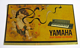 Yamaha 1980&#39;s Collectible Decal Sticker PSR-6300, Raijin Japanese God of... - $19.79