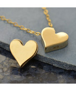 Large Heart Bead - Bronze 10x10mm - $302.32 MXN