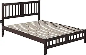 AFI, Tahoe Solid Wood Platform Bed with Footboard and Attachable USB Cha... - $476.99