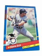Stephen (Steve) Louis Sax 48 AL All-Star Donruss 1991 MLB Baseball Card - £1.16 GBP