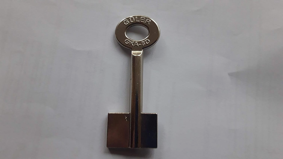 GKA-8D Safe Key Blank Made by GULER -Turkey - $7.00
