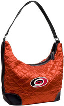New Carolina Hurricanes Red Quilted Hobo Bag Purse Nhl Ice Hockey Free Shipping! - £17.46 GBP