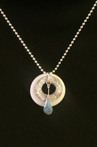 Ephemeral Upcycled Pendant Necklace (19.79) - £15.98 GBP