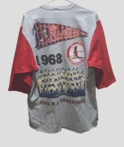 St. Louis Cardinals 1968 N.L. Champions MLB Vintage Gray Cooperstown T-S... - £39.88 GBP