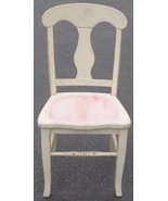 Vintage Solid Wood Side Chair – VGC – GREAT WHITEWASH COLOR – SOLID AND ... - $162.98 CAD