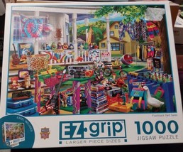 Masterpieces EZ Grip Large Jigsaw Puzzle 1000pc Sealed Flashback Yard Sa... - £18.12 GBP