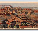 View From Moran Point Grand Canyon Arizona AZ UNP Fred Harvey Linen Post... - £2.10 GBP