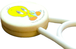 Vintage 1993 Gerber Looney Tunes Tweety Bird Baby Rattle Shaker image 5