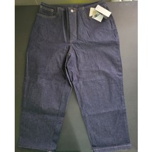 Nwt Crossroads Petite 6P Dark blue Stretch capris - $8.00