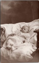 RPPC Baby on Pillows Postcard G25 - $5.95