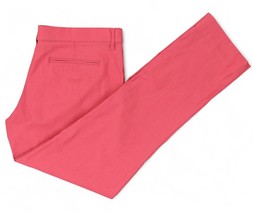 Mizzen Main Performance Pants Mens 36 X 33 Dark Pink Straight Leg Chino ... - $36.21