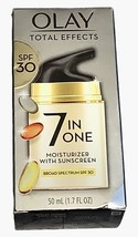 Olay Total Effects 7 In One Moisturizer With Sunscreen SPF30 Exp 04/2025 - $15.54
