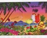 Windows at Rend Lake Resort Drinks Menu Rend Lake Illinois 1999 - $17.82