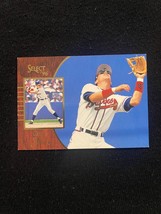 1996 Pinnacle Select 96 Chipper Jones #41 Braves HOF - £1.52 GBP