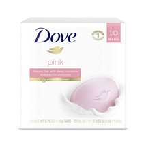 Dove Beauty Bar Gentle Cleanser For Softer and Smoother Skin Pink More M... - £37.47 GBP