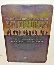 Band of Brothers (DVD, 2002, 6-Disc Set) in tin case. - £19.37 GBP