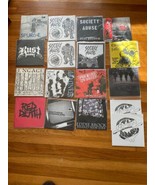 Hardcore Punk Vinyl 7” Lot 17 Stand Off Engage Red Death Society Abuse S... - £88.39 GBP