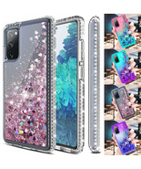 For Samsung Galaxy S21/S20 FE/Note 20 Ultra Case Liquid Bling Luxury Pho... - £10.31 GBP+