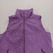 Christopher & Banks RN#63823 Women's Lavender Full-Zip Sleeveless Vest Size XL image 12