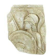 Αthena Minerva Greek Roman Goddess Relief Wall Decor Sculpture Ancient Greece - £123.22 GBP