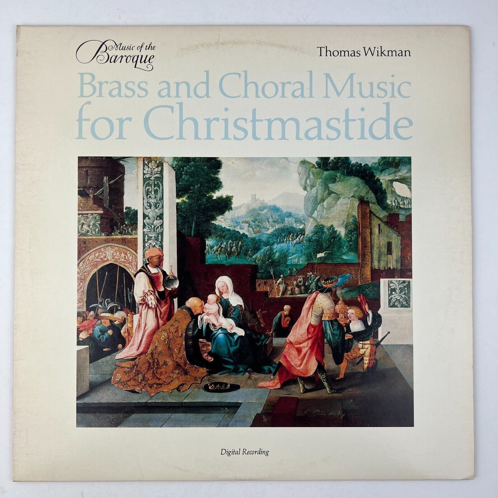 Primary image for Thomas Wikman Brass And Choral Music For Christmastide Vinyl LP Album MB 102
