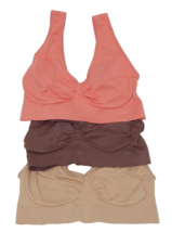 Rhonda Shear 3‑Pack Original Ahh Bra Size 1X (EG/TG) Salmon, Dark Mauve,... - $30.67 CAD