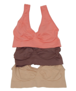 Rhonda Shear 3‑Pack Original Ahh Bra Size 1X (EG/TG) Salmon, Dark Mauve,... - $21.77
