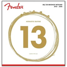 Fender 70M 80/20 Bronze Acoustic Strings - Medium - $25.99